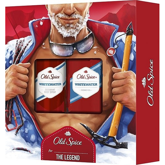 Old Spice White Water dezodorant sprej 150 ml + sprchový gél 250 ml, kozmetická sada