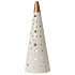 Yankee Candle Magical Christmas svietnik keramický na čajovú sviečku tieňohra veľká 12 x 35 cm