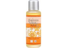 Saloos Relax telový a masážny olej navodzuje príjemnú náladu, relax, spánok 50 ml