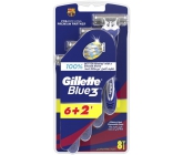 Gillette Blue 3 Barcelona holítka 3 britvy pre mužov 8 kusov