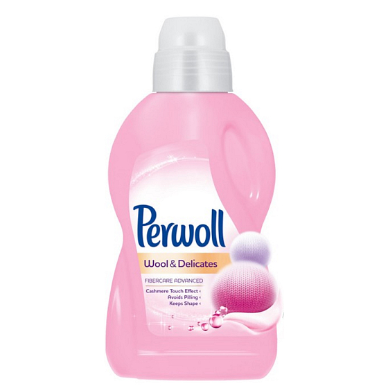 Perwoll Wool & Delicatese prací gél na vlnu a hodváb 15 dávok 900 ml
