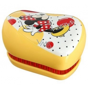 Tangle Teezer Compact Profesionálna kompaktná kefa na vlasy, Disney Minnie Mouse Yellow