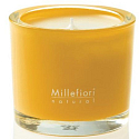 Millefiori Milano Natural Légny e Fiori d'Arancio - Drevo a Pomarančové kvety Vonná sviečka 180 g