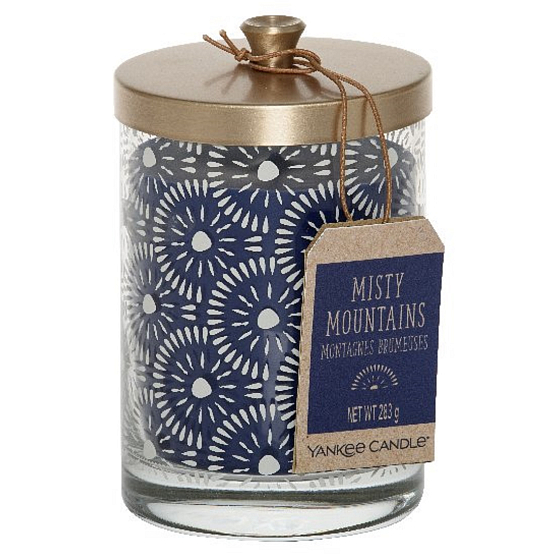 Yankee Candle Misty Mountains - hmlovej hory vonná sviečka Wanderlust Tumbler 198 g