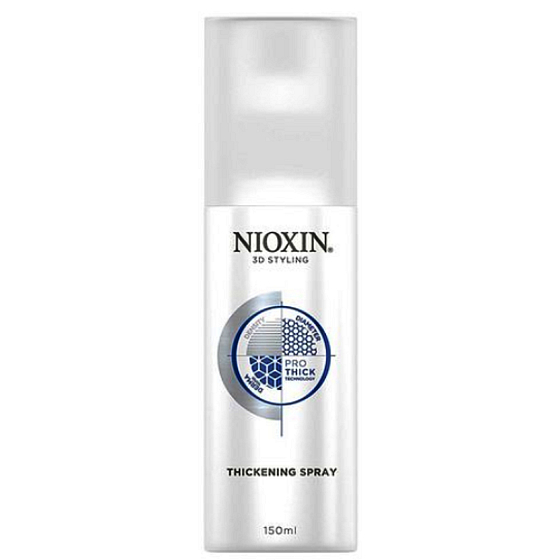 Nioxin Styling Thickening Stylingový sprej pre dodanie objemu a plnosti vlasov 150 ml
