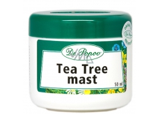 Dr. Popov Tea Tree dezinfekčná masť na opary, akné, kožné problémy 50 ml