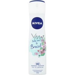Nivea Take Me to Brasil dezodorant sprej pre ženy 150 ml