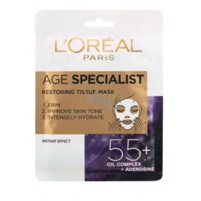 Loreal Paris Age Specialist 55+ obnovujúci textilné maska 30 g