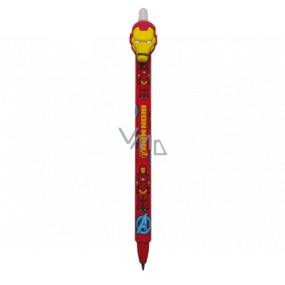 Colorino Gumovatelné pero Marvel Ironman červenej, modrá náplň 0,5 mm