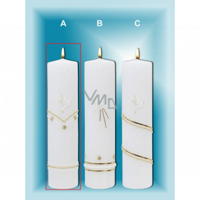 Lima Kostolné krstné sviečka č. 1026 Typ A 50 x 210 mm 1 kus
