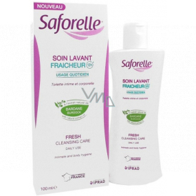 Saforelle Fresh svieži umývací starostlivosť pre intímnu hygienu 100 ml