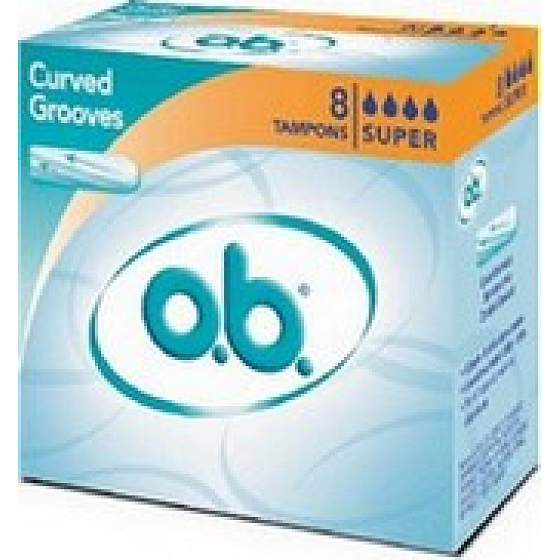 ob Original Super tampóny 8 kusov