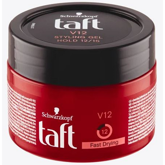 Taft V12 gél na úpravu vlasov 250 ml