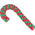 Trixie Xmas Candy Cane Vianočná hračka s uzlíkom 19 cm