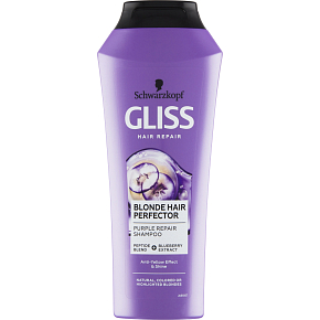Gliss Blonde Perfector šampón na vlasy, 250 ml
