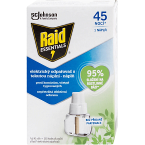 Raid Essentials náhradná náplň do elektrického odparovača, 21 ml, 45 nocí
