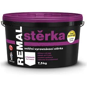 REMAL Stierka na stenu vyrovnávací štuk, 7,5 kg REMAL Stierka na stenu vyrovnávací štuk, 7,5 kg