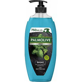Palmolive Sport sprchový gel pre mužov s pumpou, 750 ml