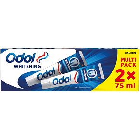 Odol Whitening zubná pasta Duo Pack, 2 × 75 ml