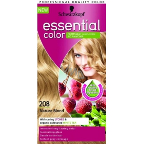 Schwarzkopf Essential Color dlhotrvajúca farba na vlasy 208 Prírodne plavá