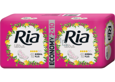 Ria Ultra Normal Plus hygienické vložky 2 x 10 kusov