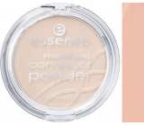 Essence Mattifying Compact Powder púder 02 Soft Beige 12 g