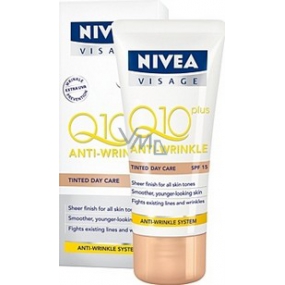Nivea Visage Q10 Plus tónovací denný krém proti vráskam 50 ml