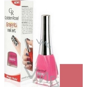 Golden Rose Graffiti Nail Art praskajúce lak na nechty odtieň 22 12 ml