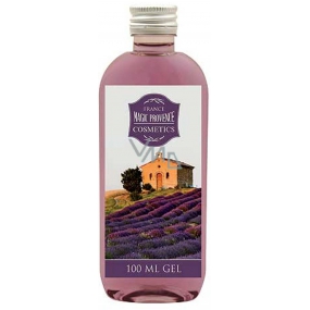 Bohemia Gifts Lavender La Provence olejový sprchový gél s olivovým a hroznovým olejom Pole a dom 100 ml