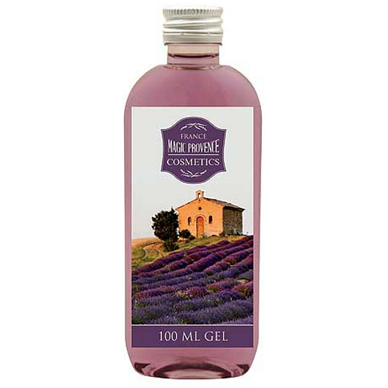 Bohemia Gifts Lavender La Provence olejový sprchový gél s olivovým a hroznovým olejom Pole a dom 100 ml
