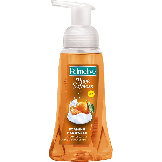 Palmolive Magic Softness Mandarine penový tekutý prípravok na umývanie rúk dávkovač 250 ml