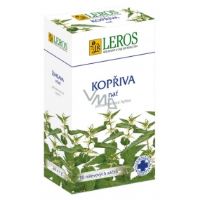 Leros Žihľava vňať bylinný čaj pri jarných čistiacich kúrach 20 x 1 g
