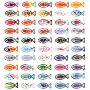 If Tin of Sardines Page Markers Záložky do knihy 50 Sardiniek 45 x 0,5 x 20 mm
