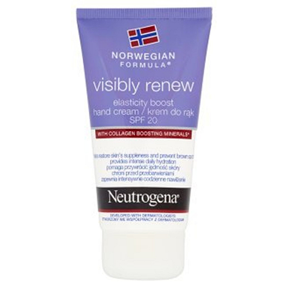 Neutrogena Visibly Renew denný krém na ruky 75 ml