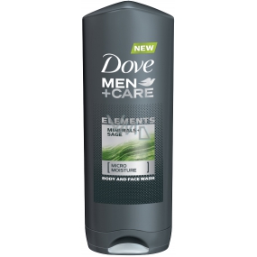 Dove Men + Care Elements Minerals & Sage sprchový gél pre mužov 250 ml