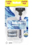 Gillette Mach3 Start holiaci strojček + náhradné hlavice 2 kusy pre mužov
