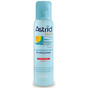 Astrid Sun Regeneračný pena po opaľovaní s vysokým obsahom D-panthenolu Forte 5% sprej 150 ml