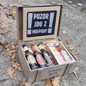 Bohemia Gifts Pre pivárov darčekový kôš