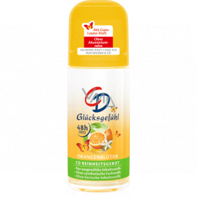 CD Orangenblüten - Pomarančový kvet guličkový antiperspirant dezodorant roll-on pre ženy 50 ml