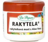 Dr. Popov Rakytela Rakytníková masť s Aloe Vera upokojuje, hydratuje normálnu aj vysušenú pokožku, vhodná aj na starostlivosť o jazvy, spáleniny a omrzliny 50 ml