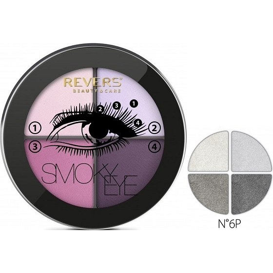 Reverz Smoky Eye očné tiene 6P 8 g