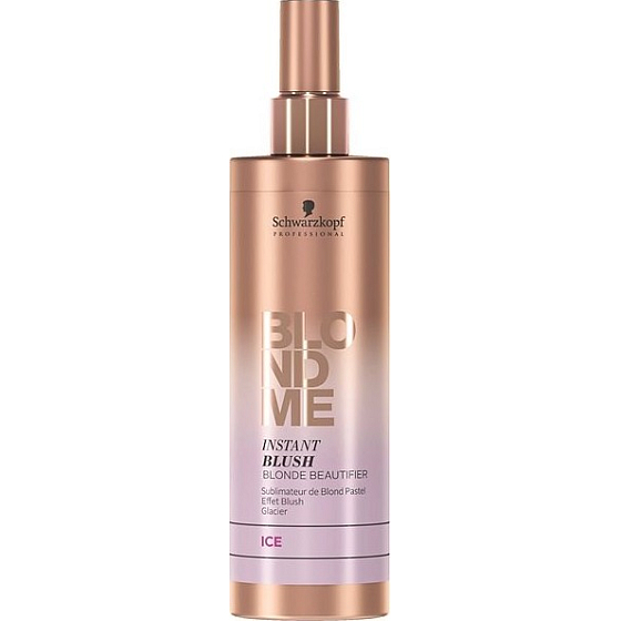 Schwarzkopf Professional Blond Instant Blush Blonde Beautifier Ice tónovacie sprej pre blond vlasy 250 ml