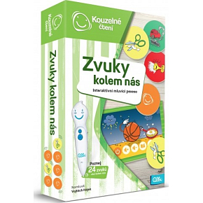 Albi Kúzelné čítanie interaktívne hovoriace pexeso Zvuky okolo nás, vek 3+