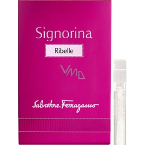 Salvatore Ferragamo Signorina Ribelle toaletná voda pre ženy 1,5 ml s rozprašovačom, vialka
