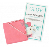 Glov Mask Remover Pink rukavice na odstránenie pleťovej masky 1 kus