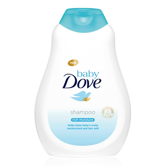 Dove Baby Rich Moisture šampón na vlasy pre deti 200 ml