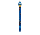 Colorino Gumovatelné pero Captain America modrej, modrá náplň 0,5 mm