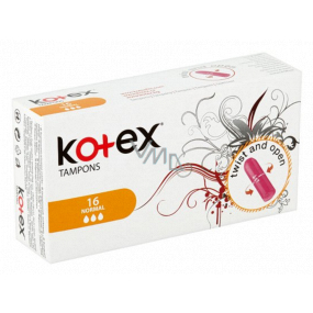 Kotex Normal tampóny 16 kusov