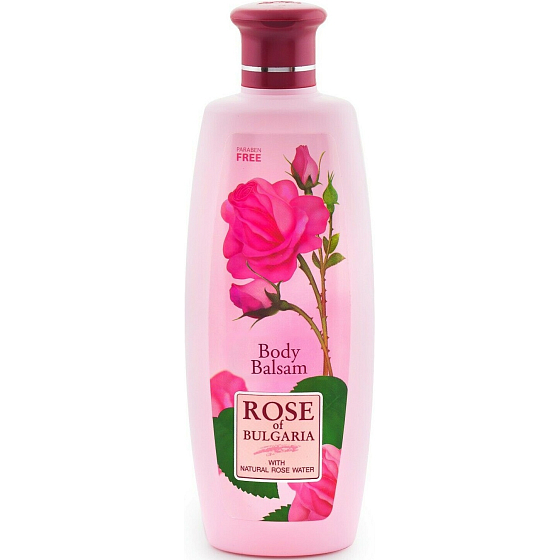Rose of Bulgaria Telový balzam s ružovou vodou 330 ml