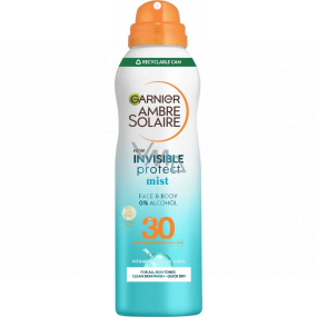 Garnier Ambre Solaire Invisible Protect OF30 opaľovacia hmla 200 ml